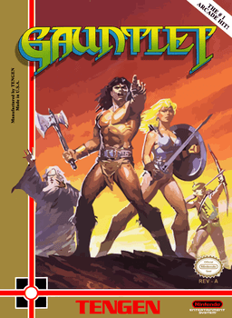 Gauntlet original box art cover