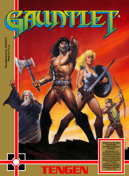 Gauntlet (Hack) original box art cover