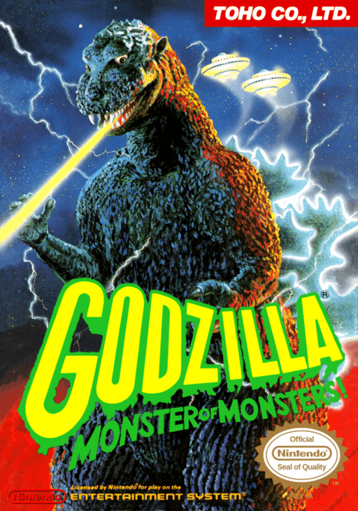 Godzilla - Monster of Monsters! original box art cover