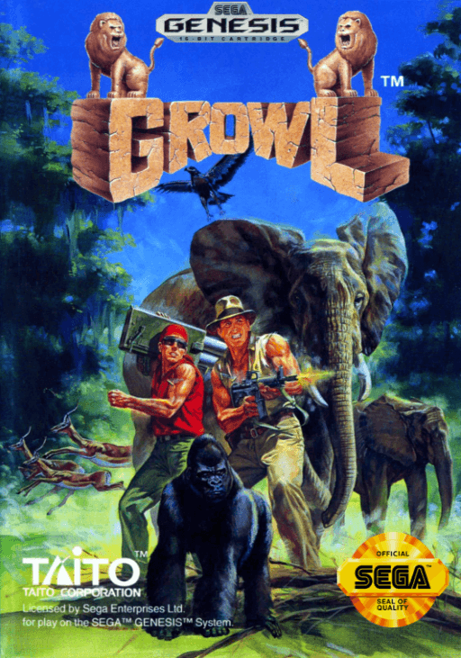 Growl original box art cover