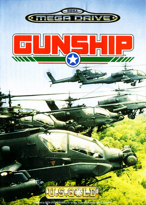Gunship original box art cover