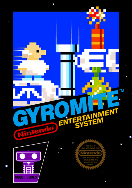 Gyromite original box art cover