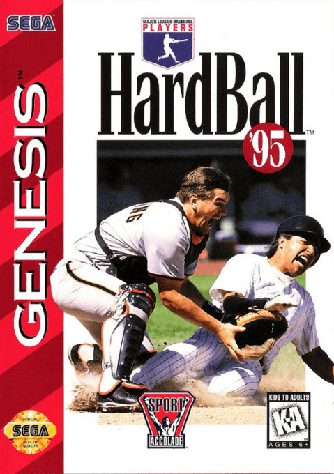 HardBall '95 original box art cover
