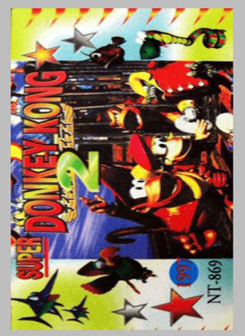 Hi-Game 1999 - Super Donkey Kong 2 original box art cover