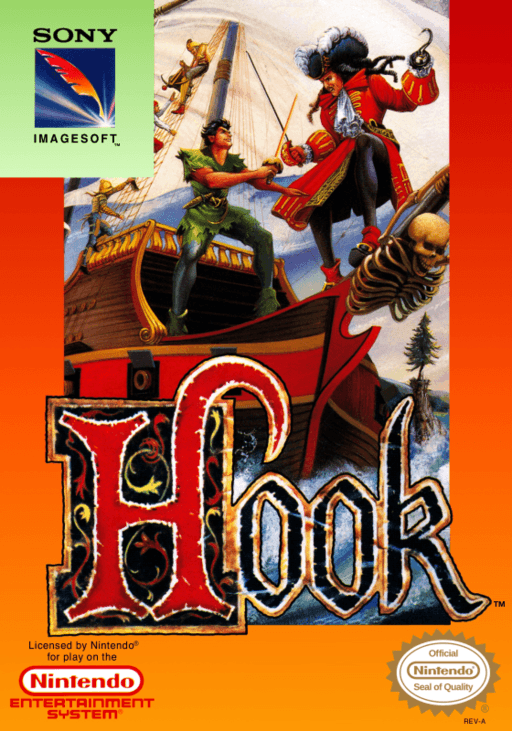 Hook original box art cover