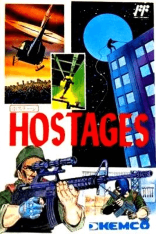 Hostages - The Embassy Mission original box art cover