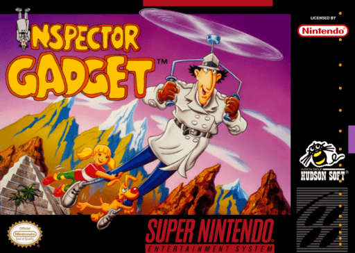Inspector Gadget original box art cover