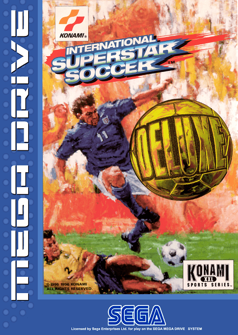 International Superstar Soccer Deluxe original box art cover