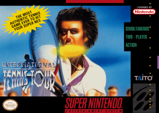 International Tennis Tour original box art cover