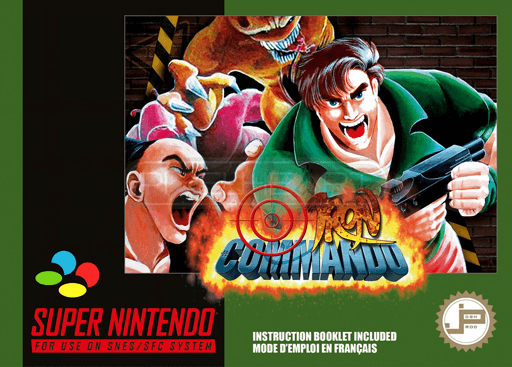 Iron Commando original box art cover