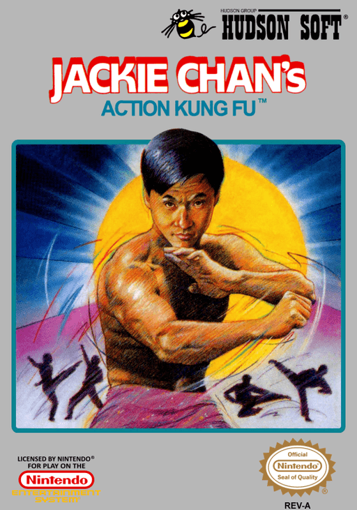 Jackie Chan's Action Kung Fu original box art cover