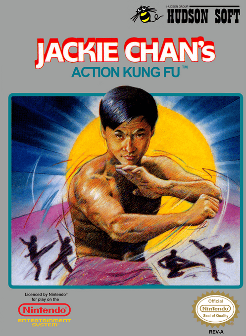 Jackie Chan's Action Kung Fu original box art cover