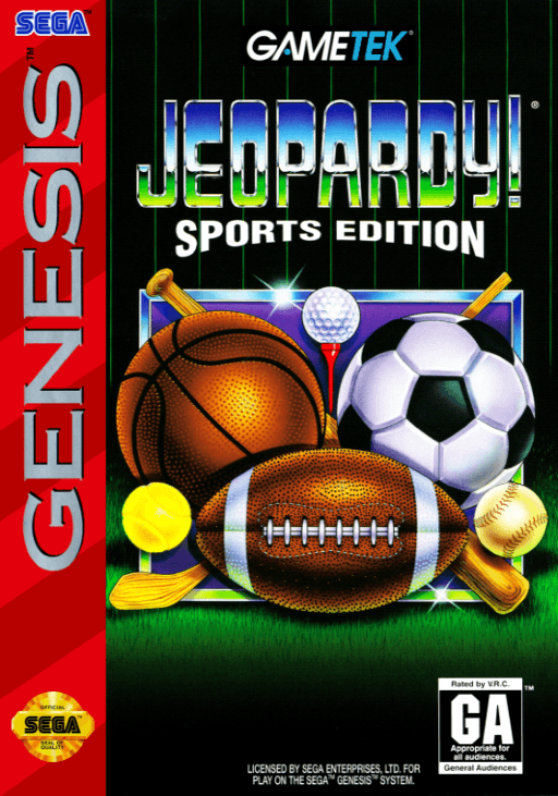 Jeopardy! - Sports Edition original box art cover
