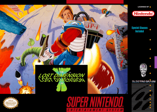 Jim Power - The Lost Dimension in 3D original box art cover