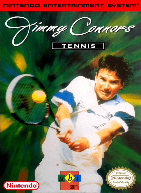 Jimmy Connor's Tennis original box art cover