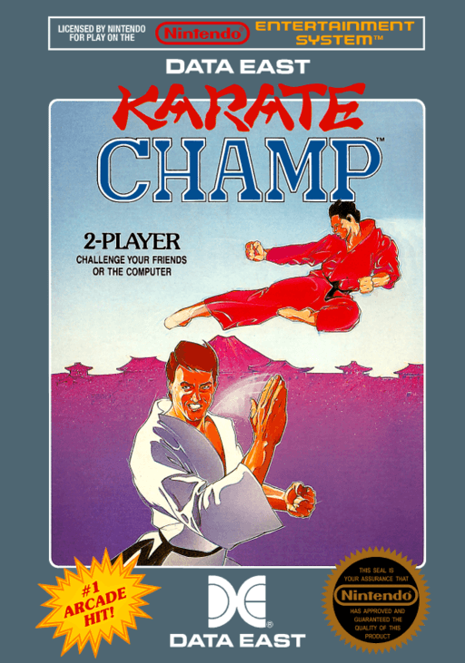 Karate Champ original box art cover