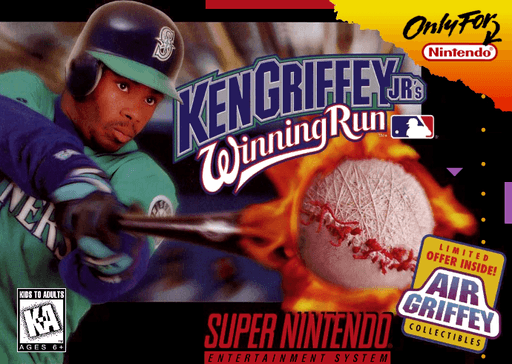 Ken Griffey Jr.'s Winning Run original box art cover