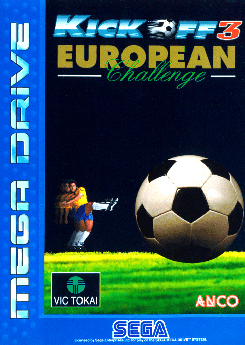 Kick Off 3 - European Challenge original box art cover