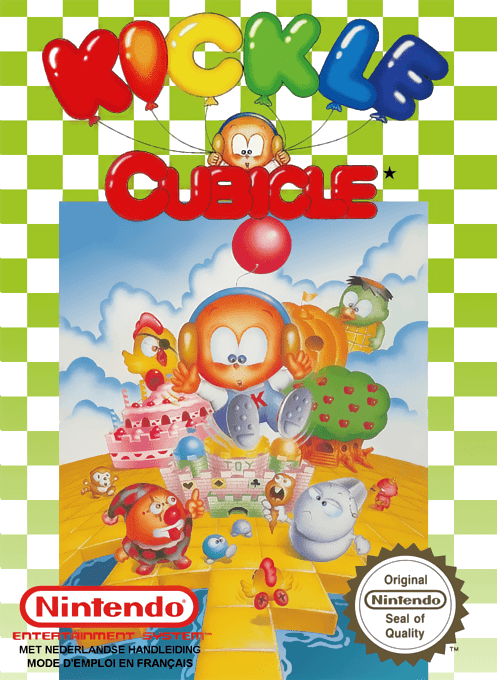 Kickle Cubicle (Europe) original box art cover