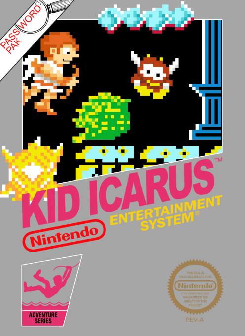 Kid Icarus original box art cover