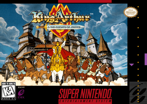 King Arthur & The Knights of Justice original box art cover