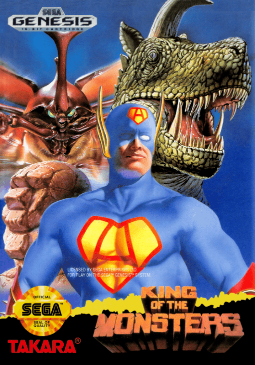 King of the Monsters original box art cover