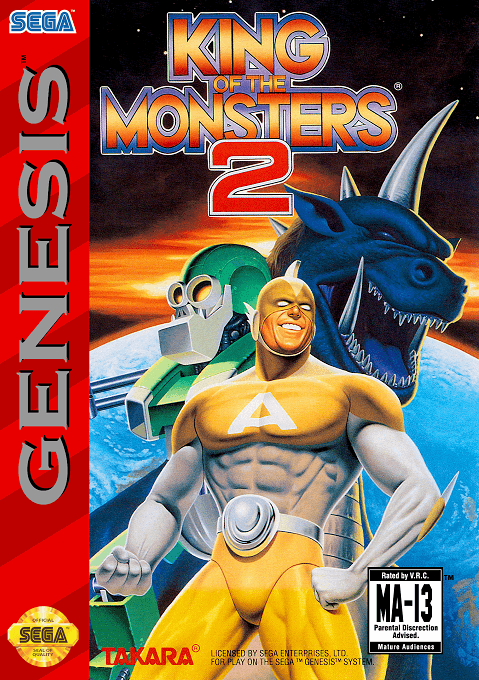 King of the Monsters 2 original box art cover