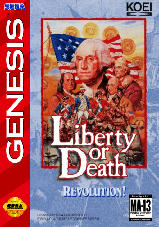 Liberty or Death original box art cover