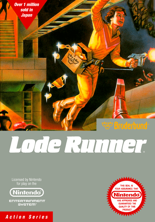 Lode Runner original box art cover