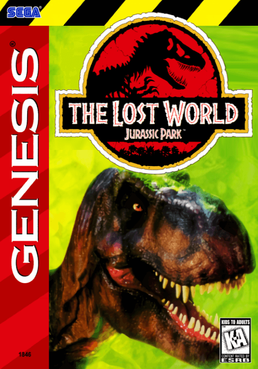 Lost World, The - Jurassic Park original box art cover