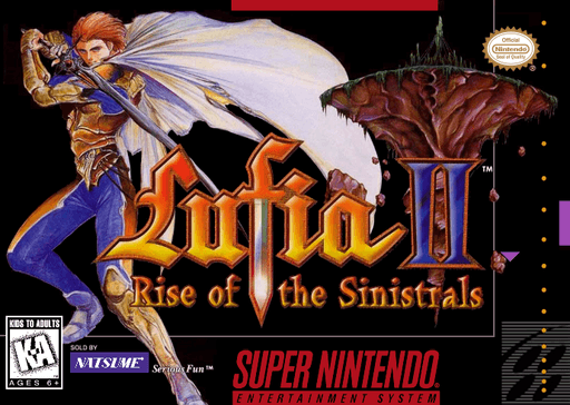 Lufia 2 - Rise of the Sinistrals original box art cover