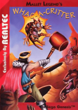 Mallet Legend's Whac-a-Critter ~ Mallet Legend original box art cover