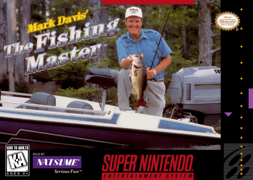 Mark Davis' The Fishing Master original box art cover