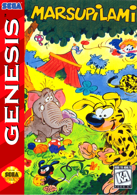 Marsupilami original box art cover