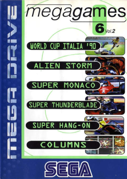Mega Games 6 Vol. 2 original box art cover