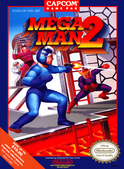 Mega Man 2 (Hack) original box art cover