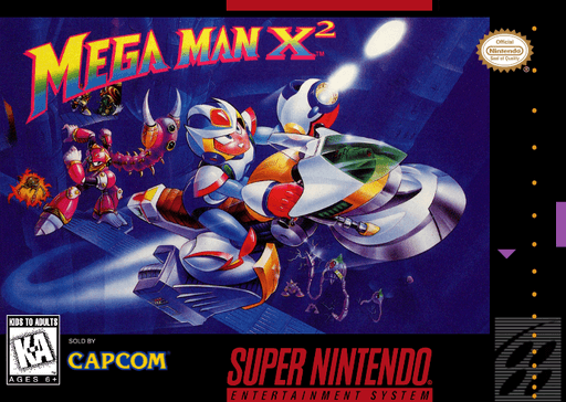 Mega Man X 2 original box art cover