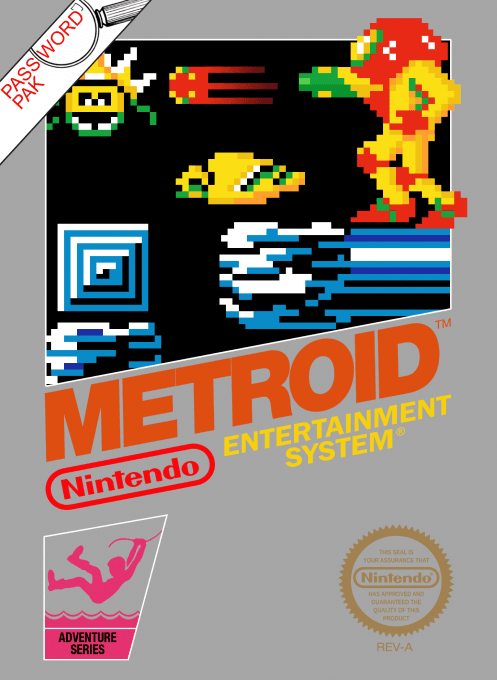 Metroid Challenge V0.55 (Hack) original box art cover