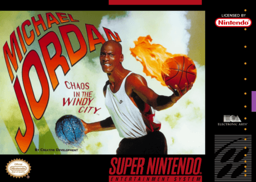 Michael Jordan - Chaos in the Windy City original box art cover