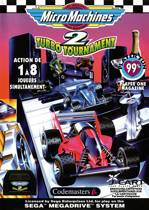 Micro Machines 2 - Turbo Tournament original box art cover