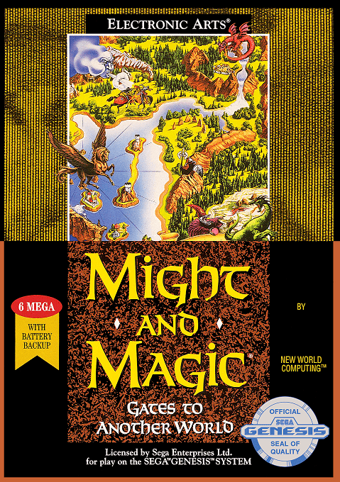 Might and Magic - Gates to Another World original box art cover