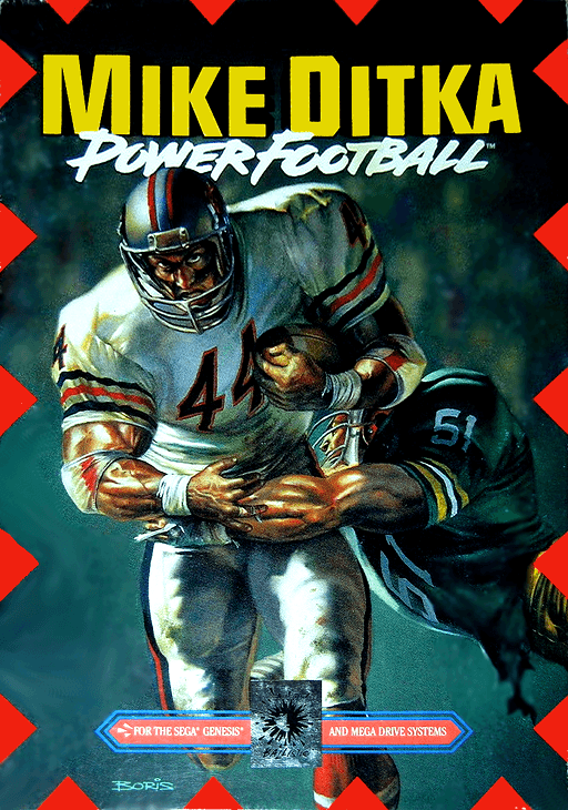 Mike Ditka Power Football original box art cover