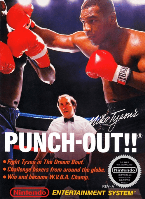 Mike Tyson's Punch-Out!! (Europe) original box art cover