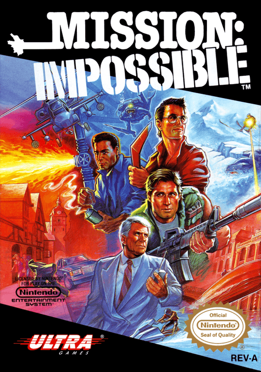 Mission Impossible original box art cover