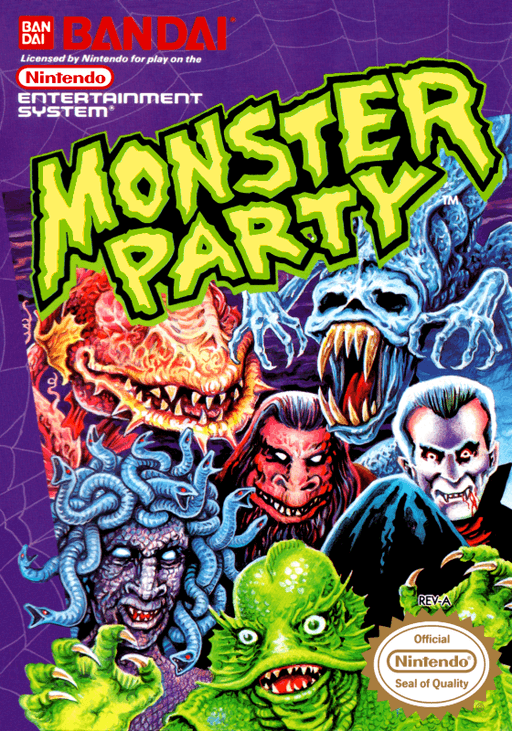 Monster Party original box art cover
