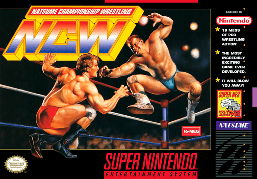 Natsume Championship Wrestling original box art cover