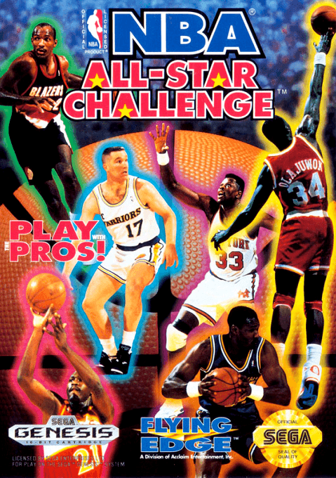 NBA All-Star Challenge original box art cover