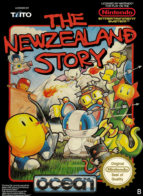 New Zealand Story original box art cover
