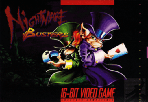 Nightmare Busters original box art cover