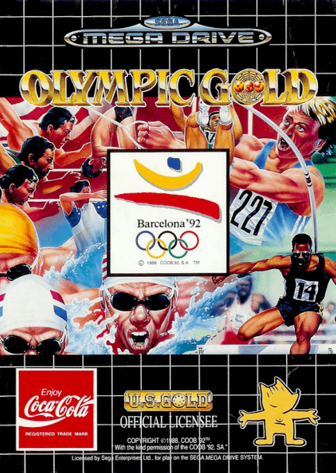 Olympic Gold original box art cover